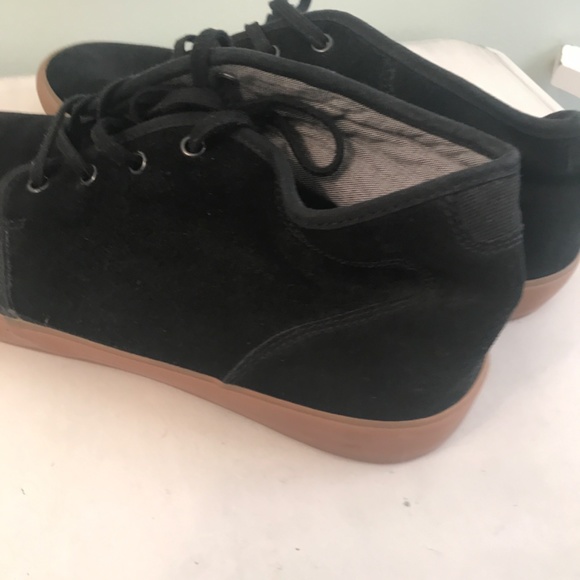 DC black suede skateboard shoes - Picture 6 of 16